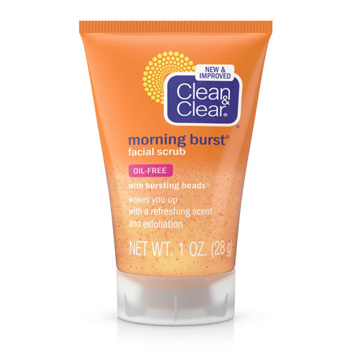 Clean And Clear Morning Burst Facial Scrub, 1 oz